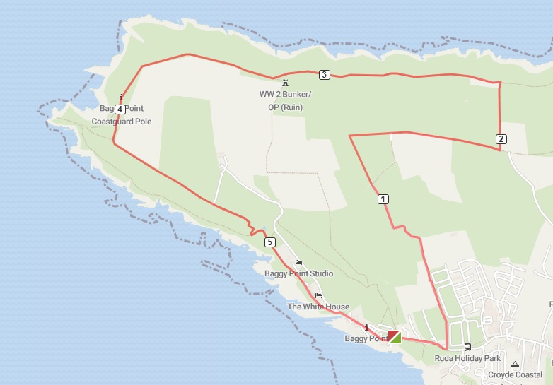 Starlight Baggy run route